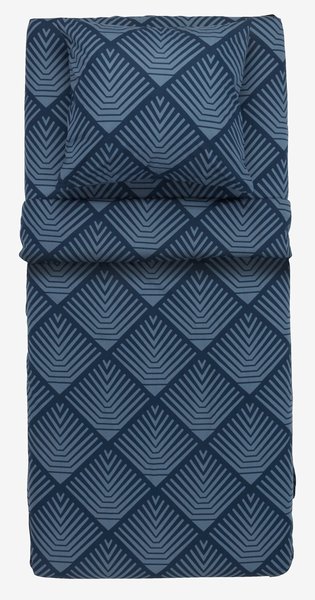Conjunto de lençóis NOVA 160x240 azul