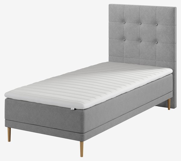 Sänggavel 90x122cm NISA H70 grå-23 DREAMZONE