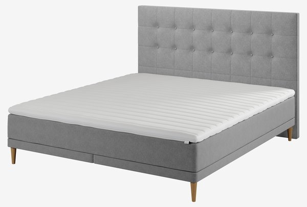 Sengegavl 150x124 NISA grå-23