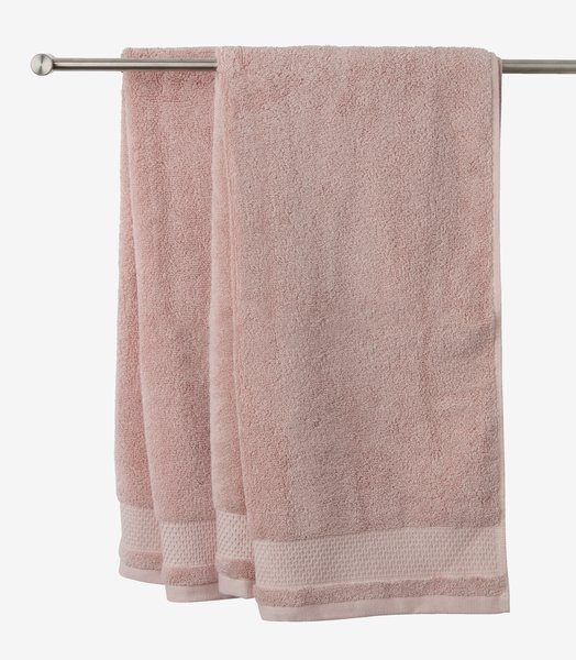 Handdoek NORA 50x100 oud roze