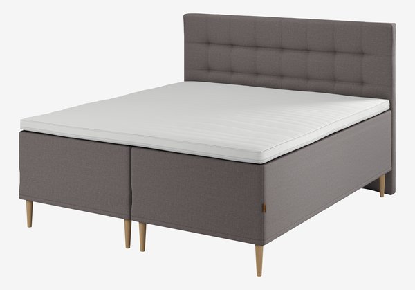 Sänggavel 160x125cm KULU H50 grå-21 DREAMZONE
