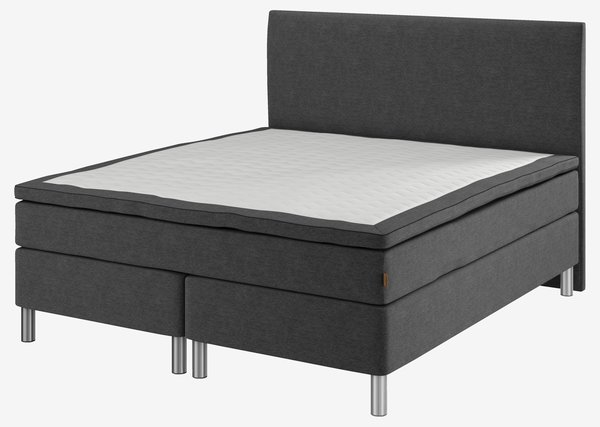 Kontinentalseng 180x210cm SOKNA GC35 grå-40 LATEX