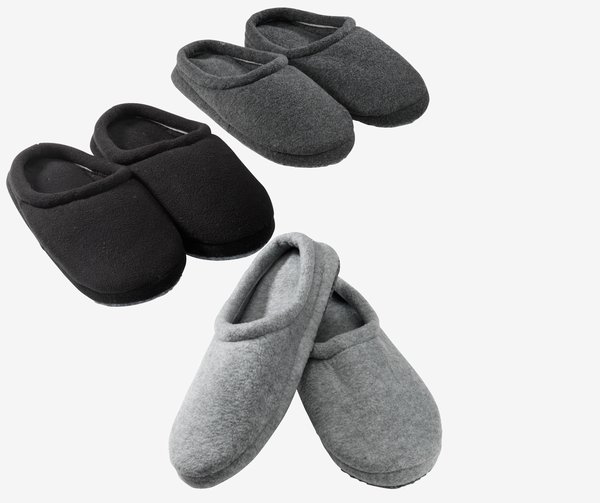 Slippers REIDULF size 3-10½ fleece asstorted