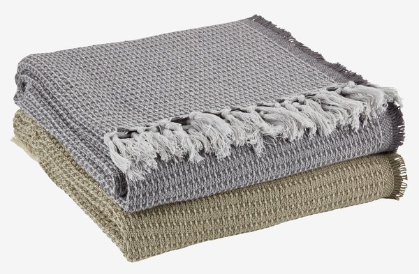 Kuscheldecke KARVE 130x170 grau