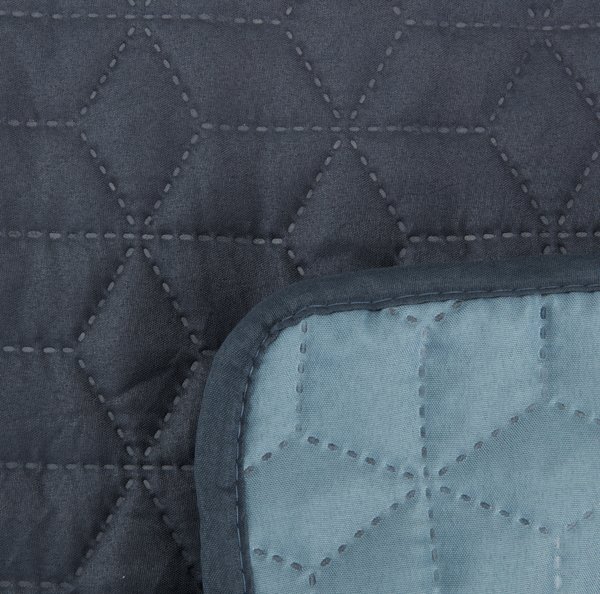 Copriletto ROSENTRE 240x260 cm blu
