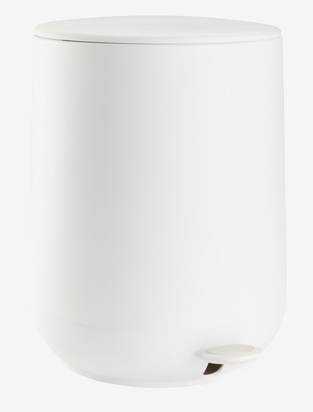 Pedal bin OXIE 5L soft-closing white