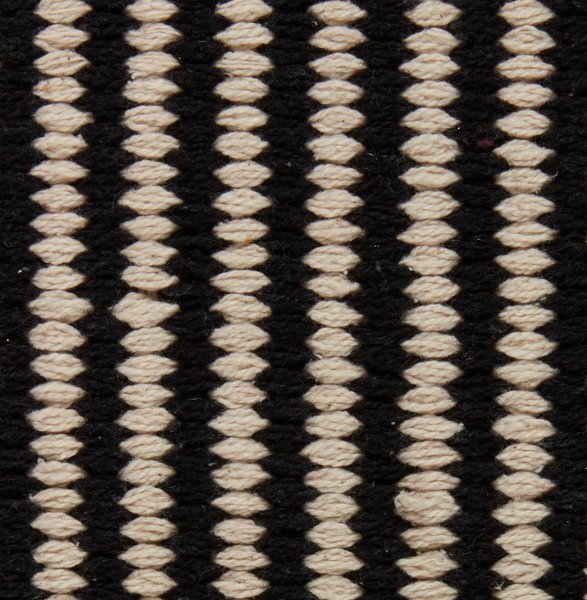 Rug HOSTA 65x140 black/beige