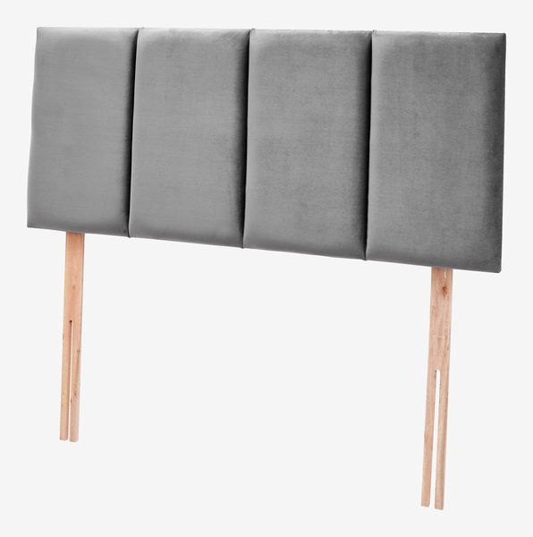 Headboard H50 STITCHED Double Grey-43
