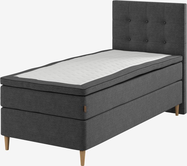 Kontinentalseng 90x200cm HEMLA GC75 grå-40 LATEX