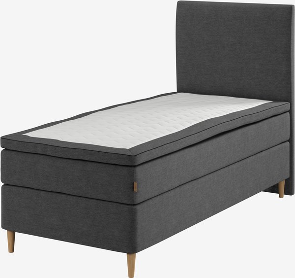 Kontinentalseng 90x200cm HEMLA GC75 grå-40 LATEX