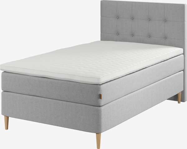 Sängynpääty 120x122 NISA H70 harmaa-27 DREAMZONE