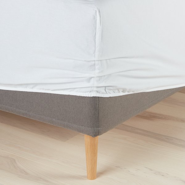 Fitted sheet FRIDA Double white