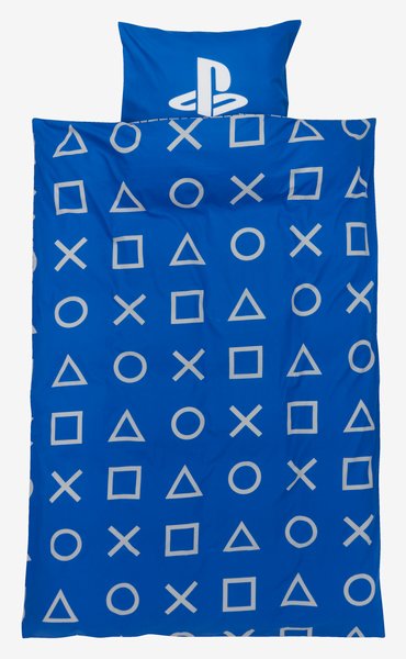 Dekbedovertrek PLAYSTATION 140x200 blauw