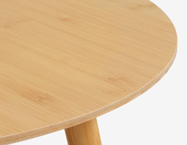 Odkládací stolek VANDSTED Ø60 bambus