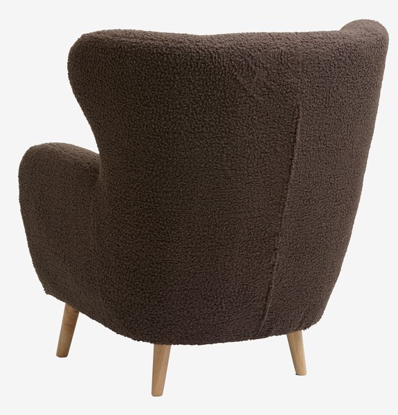 Fauteuil VILDSUND brun