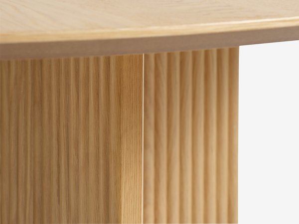 Table VESTERBORG Ø130 chêne