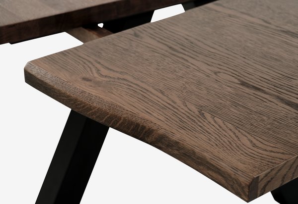 Zusatzplatte SANDBY 100x45 dunkle eiche