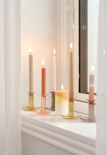 Kerzenständer EDGAR Ø10xH10cm div.
