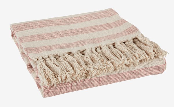 Coperta AMASONLILJE 130x170 rosa/beige