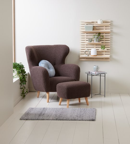 Fauteuil VILDSUND brun