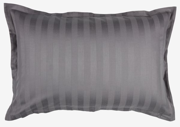 Sateen pillowcase NELL 50x70/75 anthracite