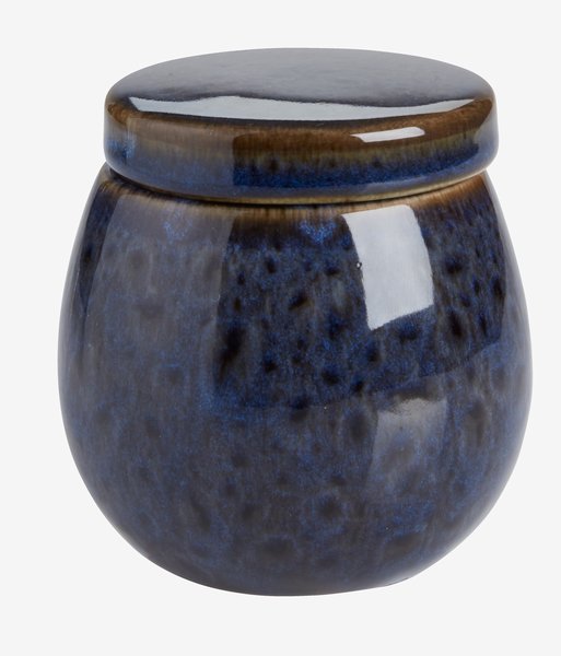 Voorraadpot KALLINGE Ø9xH9 blauw