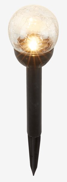 Solarlamp SVARTAND Ø8xH35 zwart