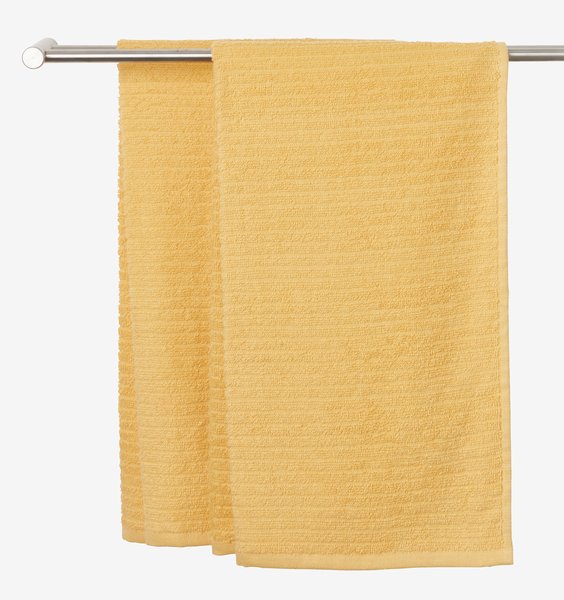 Badehåndklæde SVANVIK 65x130 gul