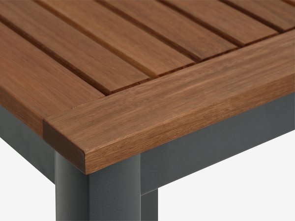 HOVMARKEN L70 table + 2 HOVMARKEN stool hardwood