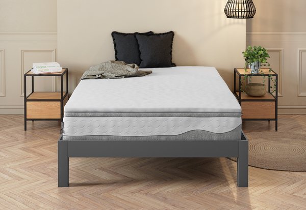 Matelas en mousse 140x200 GOLD F110 gris WELLPUR