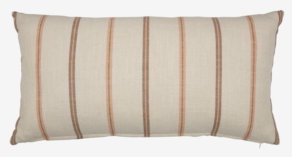 Coussin ENGKLOKKE 30x60 beige/brun