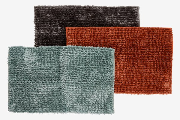 Tapis de bain BERGBY 70x120 cm orange