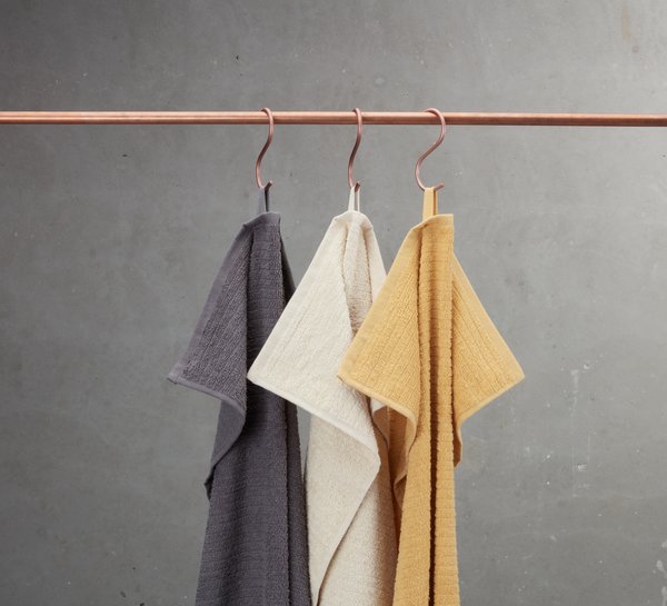 Towel SVANVIK 50x90 grey
