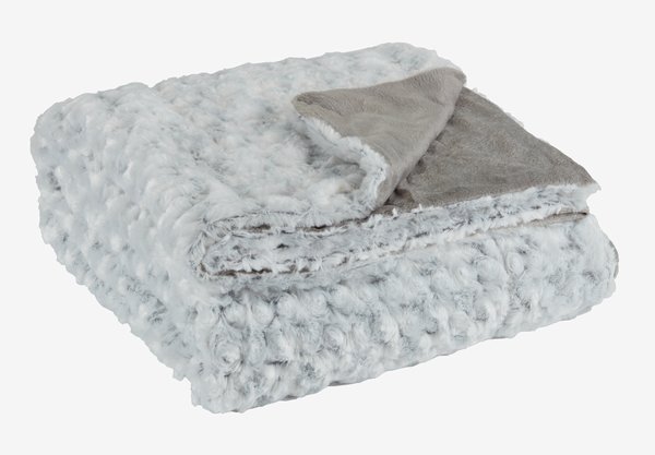 Kuscheldecke KONGSSPIR 140x200 grau