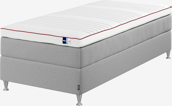 Boxspring 90x200 TEMPRAKON C250 grijs-42