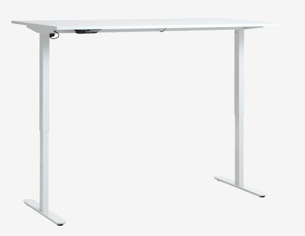 Stôl s nastaviteľnou výškou SVANEKE 60x120 biela