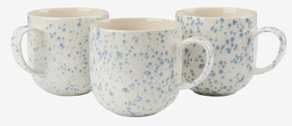 Mug ALF stoneware 400ml D9xH9cm blue