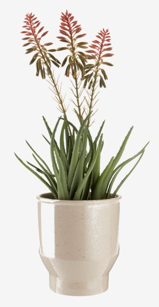 Kunstig plante RASMUS H45cm m/blomster