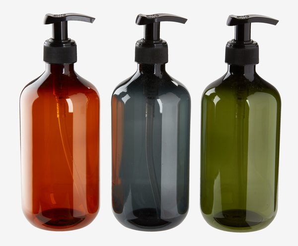 Dispenser di sapone SANGIS plastica riciclata assortito
