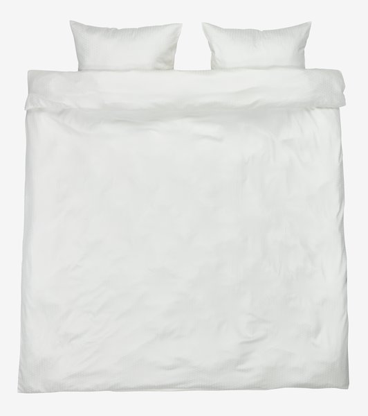 Duvet cover set JULIE Micro Double white