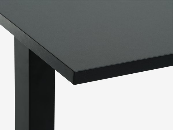 Desk STAUNING 60x120 black