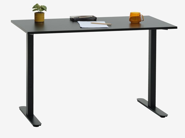 Schreibtisch STAUNING 60x120 schwarz