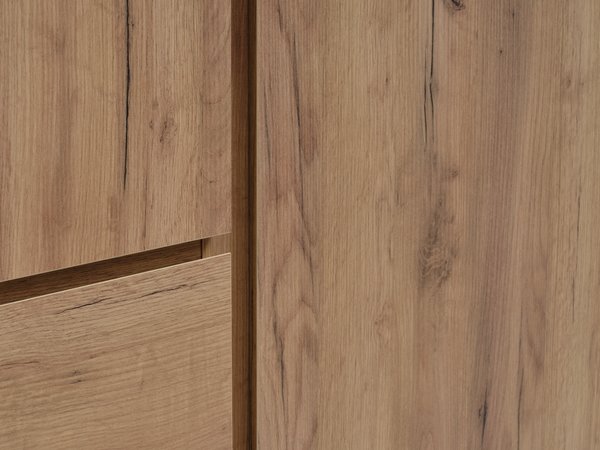 Wardrobe LIMFJORDEN 120x200 combi natural oak colour