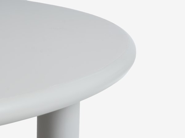Spisebord HANSTED Ø100 varm grå