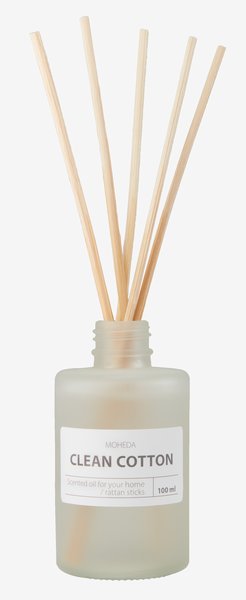 Reed diffuser MOHEDA clean cotton 100ml