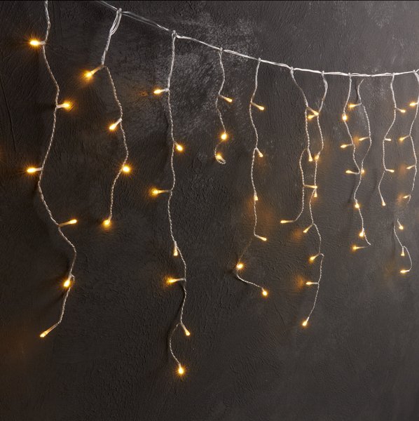 LED string lights ELDE icicle w/400 LED and timer