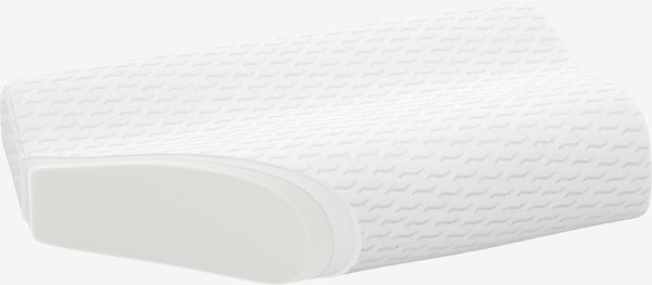 Guanciale sagomato in memory foam 30x50x10/7cm WELLPUR KVINA