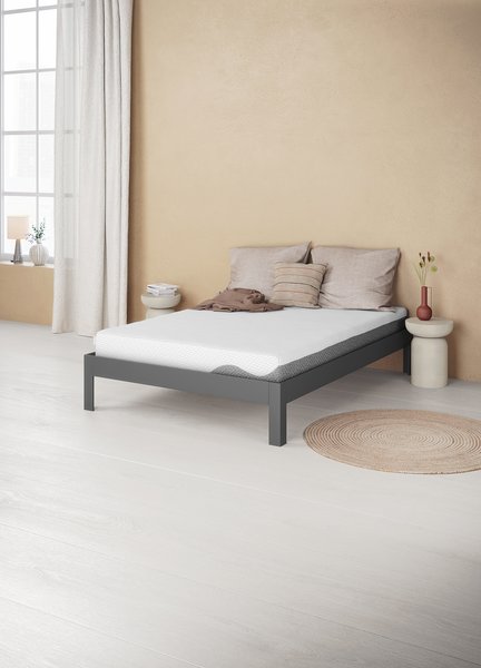 Матрац безпружинний 140x200см WELLPUR GLOMMA GF30 сірий