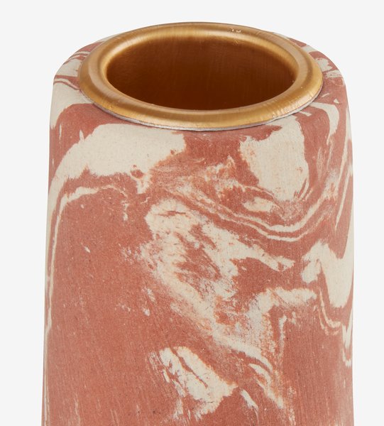 Kerzenständer URBAN Ø7xH10cm terracotta