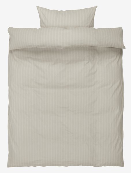 Duvet cover set KARMEN Single sand